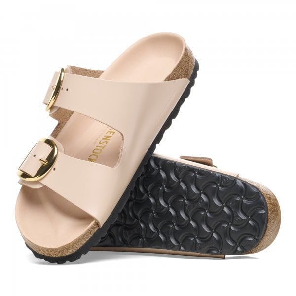 Unisex Arizona Big Buckle in High Shine New Beige