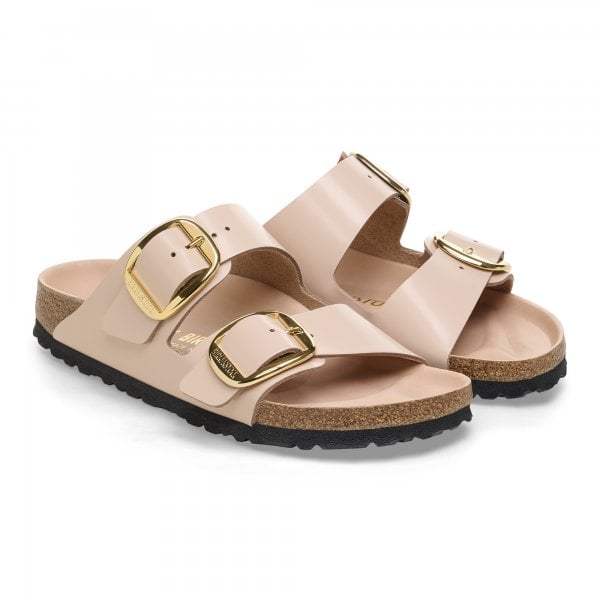 Unisex Arizona Big Buckle in High Shine New Beige