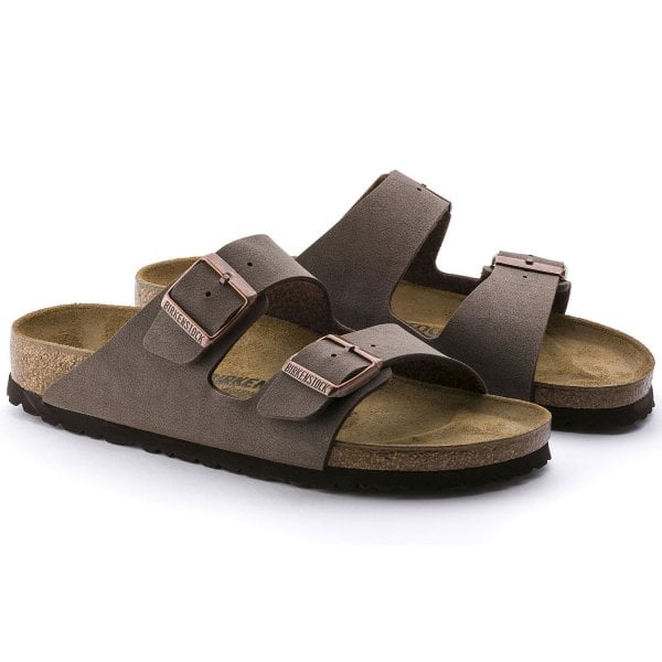 Unisex Arizona Birko Flor Regular Fit Sandal in Mocha
