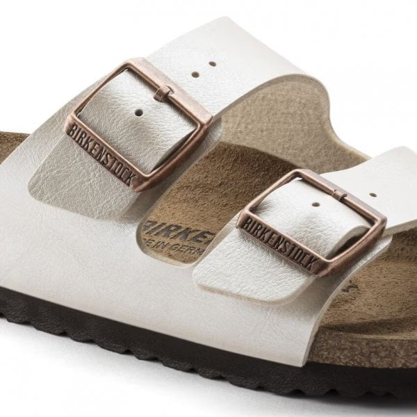 Unisex Arizona Graceful Narrow Fit Sandal in Pearl White