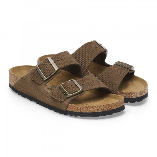Unisex Arizona Sandal in Corduroy Suede Narrow