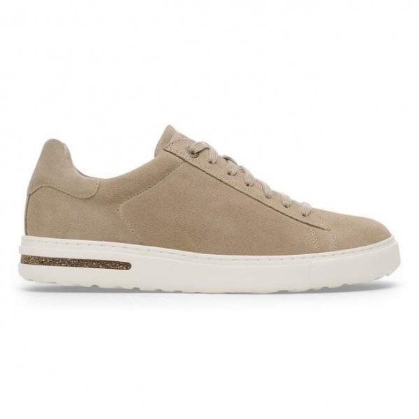 Unisex Bend Low in Taupe Suede