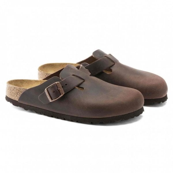 Unisex Boston Leather in Habana Narrow 860133