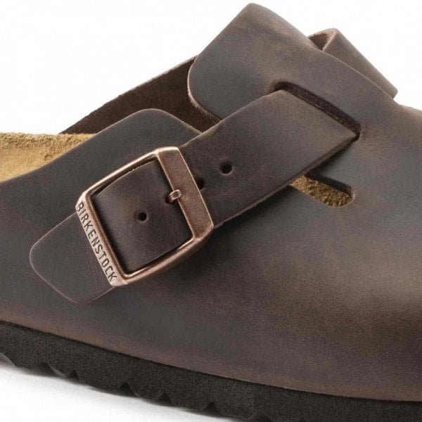 Unisex Boston Leather in Habana Narrow 860133