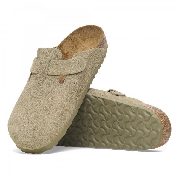 Unisex Boston in Faded Khaki Narrow Fit