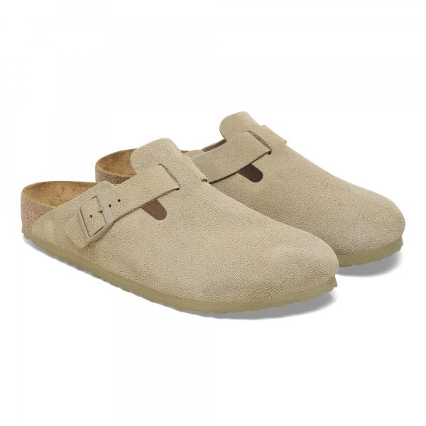 Unisex Boston in Faded Khaki Narrow Fit