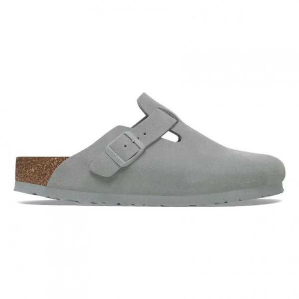 Unisex Boston in Pure Sage Suede