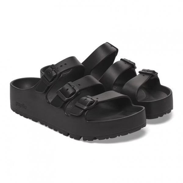 Unisex Florida Platform EVA Sandal in Black