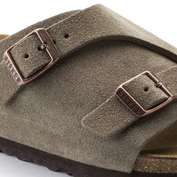 Unisex Zurich Suede Leather in Taupe