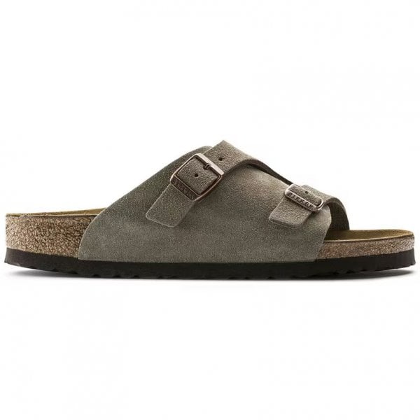Unisex Zurich Suede Leather in Taupe