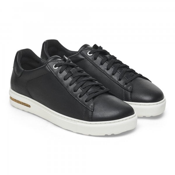 Womens Bend Low Trainer in Black Leather Regular fit