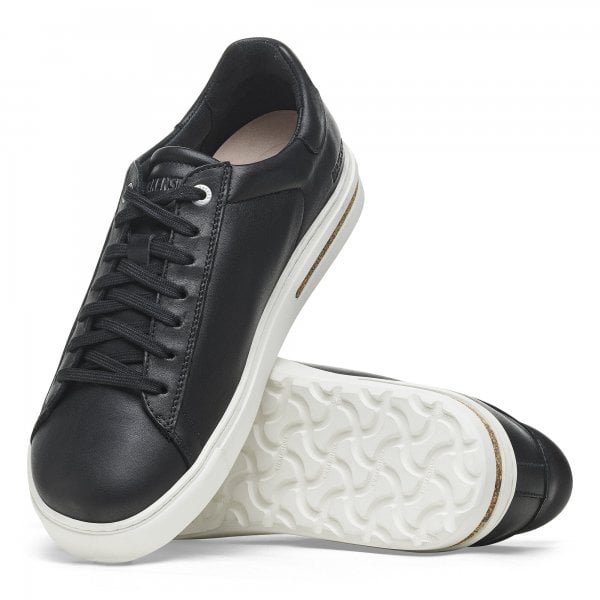 Womens Bend Low Trainer in Black Leather Regular fit