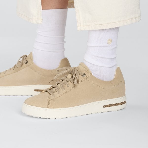 Womens Bend Low Trainer in Sandcastle Suede