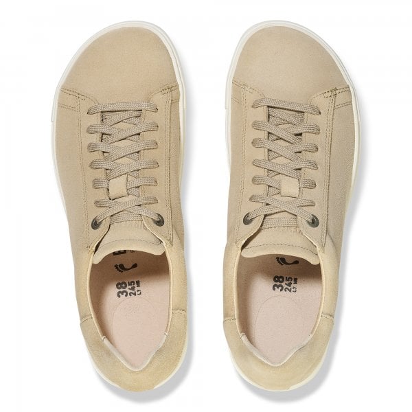 Womens Bend Low Trainer in Sandcastle Suede