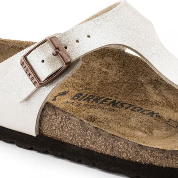 Womens Gizeh Graceful Regular Fit Sandal in Pearl White