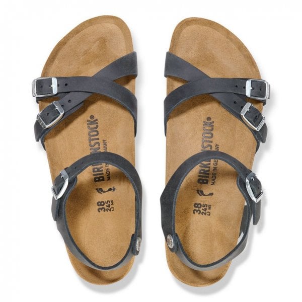 Womens Kumba Oiled Leather in Black