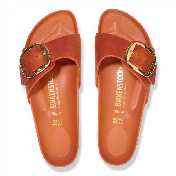Womens Madrid Big Buckle LEOI in Burnt Orange