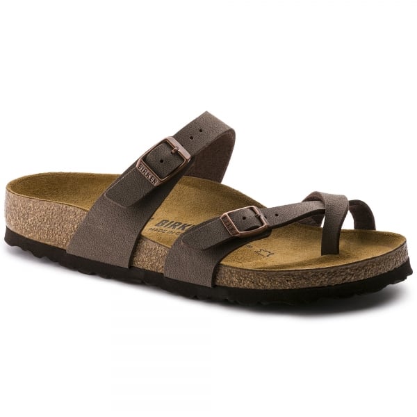 Womens Mayari Birko-Flor Nubuck in Mocca Regular Fit 71061