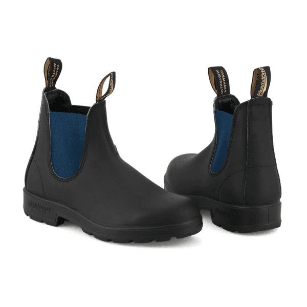 1917 Womens Leather Boot in Black/Navy