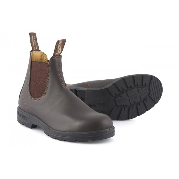 550 Leather Boot in Walnut