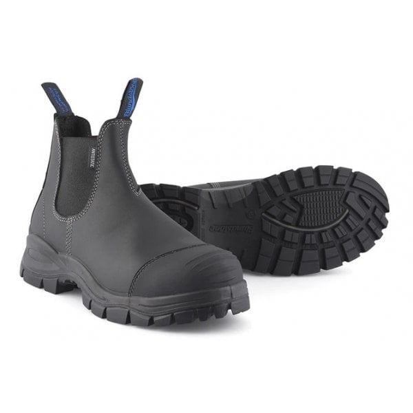 Mens 910 Safety Boot in Black Platinum