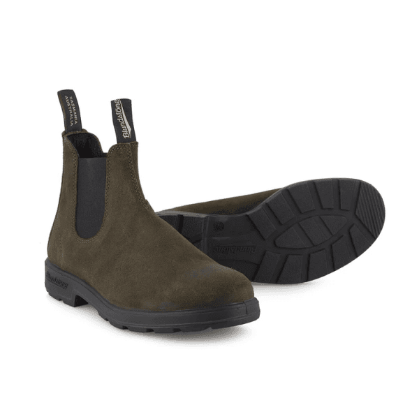 Unisex 1615 Classic Chelsea Boot in Dark Olive