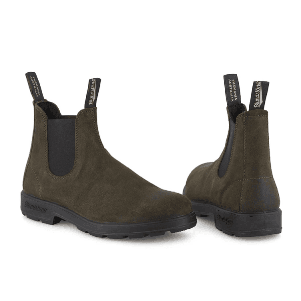 Unisex 1615 Classic Chelsea Boot in Dark Olive