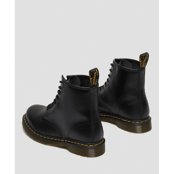 1460 Leather Ankle Boot in Black Smooth