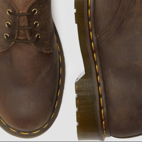 1461 Crazy Horse in Dark Brown