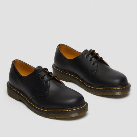 1461 Smooth Leather Shoe in Black