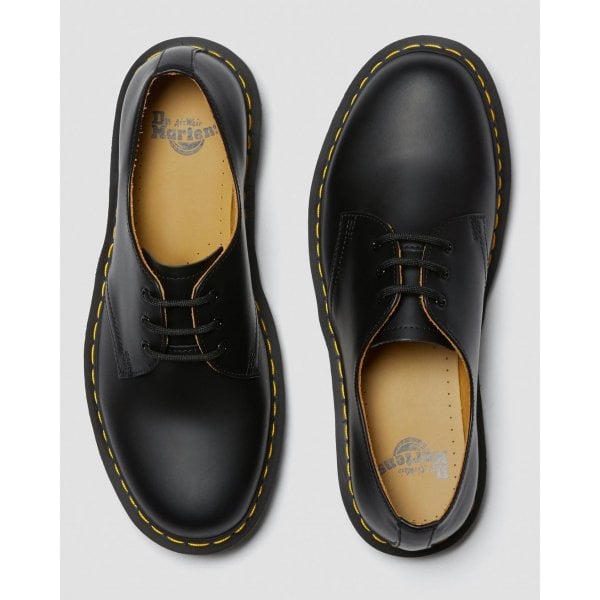 1461 Smooth Leather Shoe in Black
