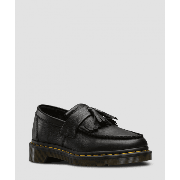 Unisex Adrian Loafer in Black Virginia