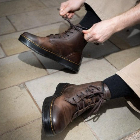 Brookline Chukka Crazy Horse in Dark Brown