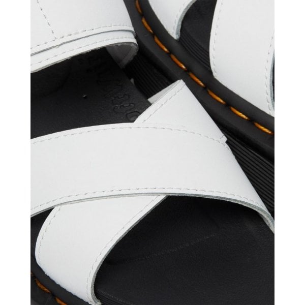Voss II Sandal in White Hydro Leather