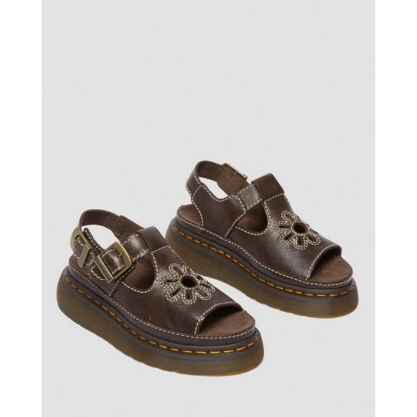 Womens Dunnet Flower Sandal AR Rogue in Brown
