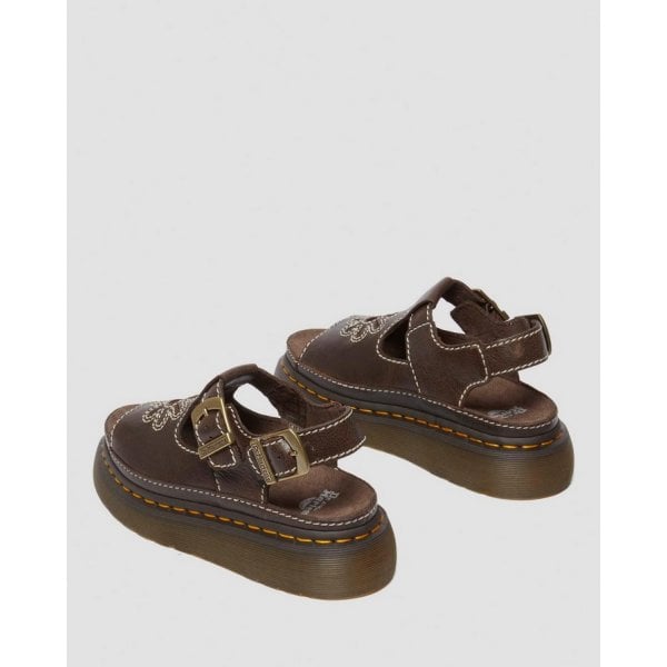 Womens Dunnet Flower Sandal AR Rogue in Brown