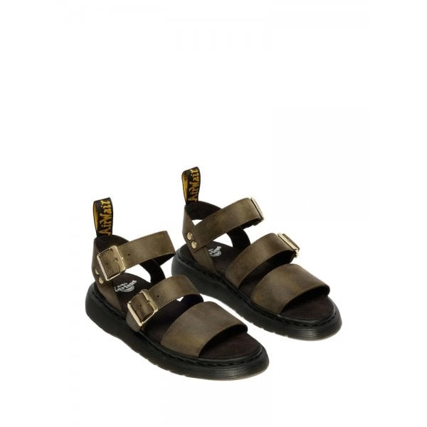 Womens Gryphon Sandals in DMS Olive Wyoming
