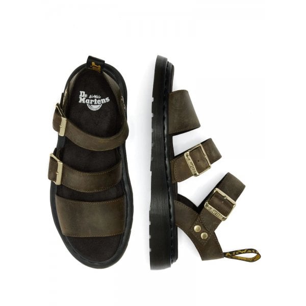 Womens Gryphon Sandals in DMS Olive Wyoming