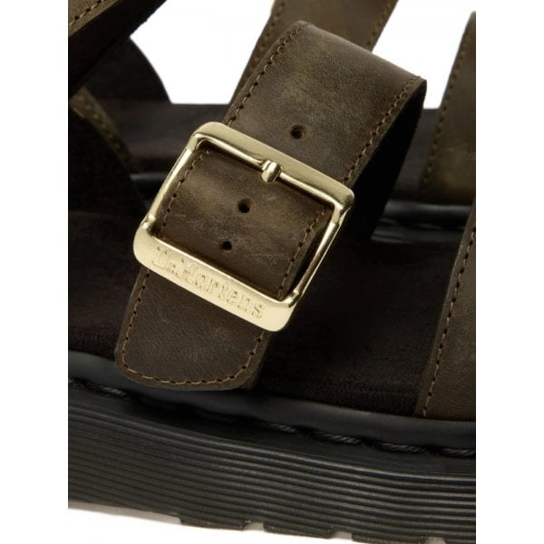 Womens Gryphon Sandals in DMS Olive Wyoming