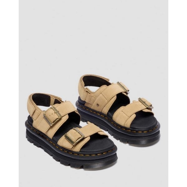 Womens ZebZag Sandal in Savannah Tan Suede