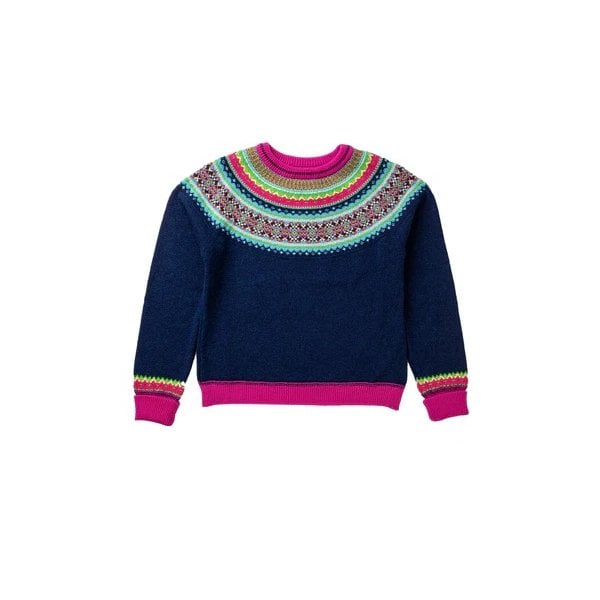 Womens Alpine Short Sweater in Tango