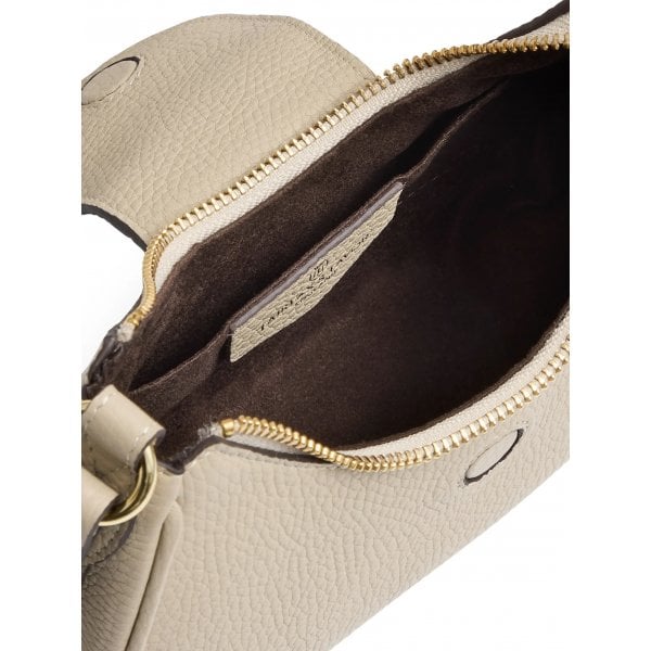 Micro Windsor Cross Body in Stone Leather