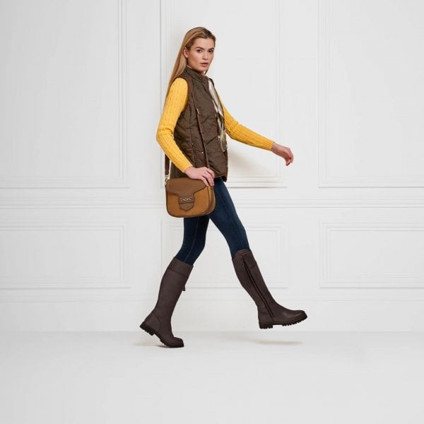 Womens Explorer Regular Fit Boot in Mahogany Leather