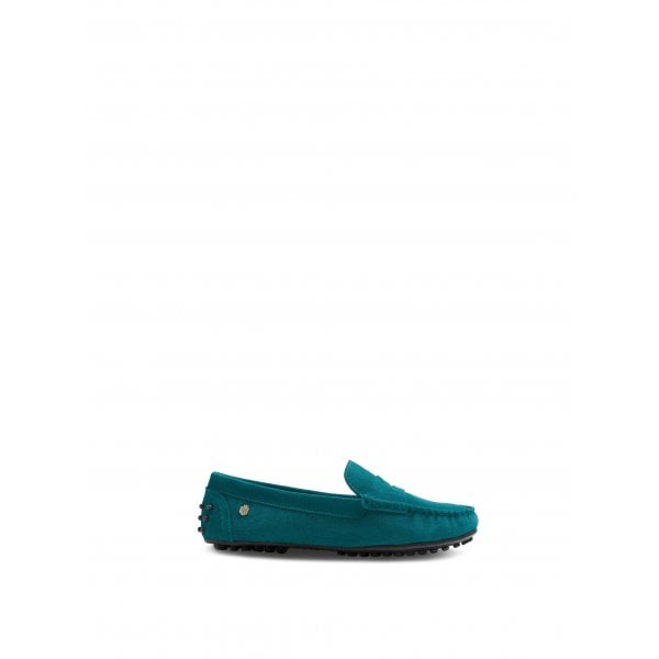 Womens Hemsby Driver in Ocean Suede