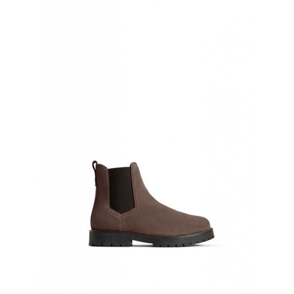 Womens Sheepskin Boudica in Fog Suede
