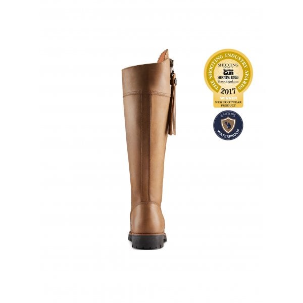 Womens Waterproof Explorer Boot in Oak Leather