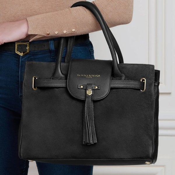 Womens Windsor Handbag in Black
