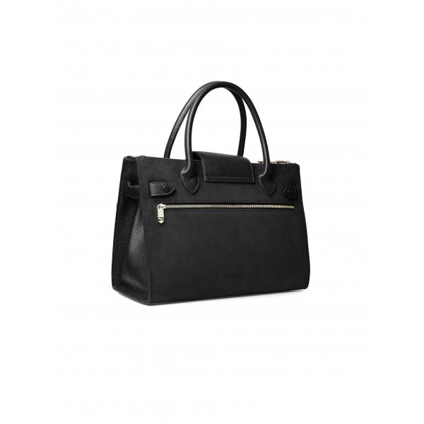 Womens Windsor Work Bag in Black Suede EX DISPLAY