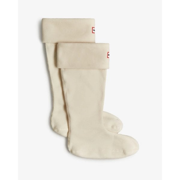 Fleece Tall Boot Sock In White