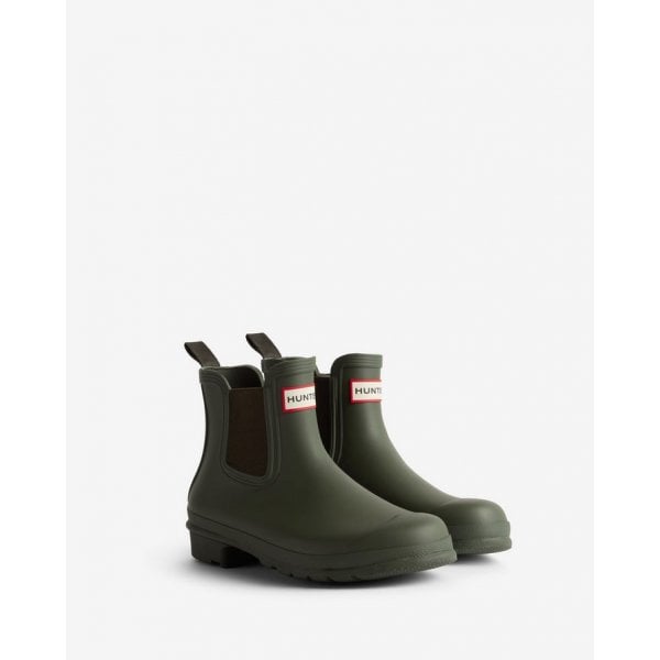 Womens Original Chelsea Boot in Dark Olive